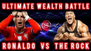 Ronaldo VS The Rock Wealth SECRET Battle