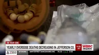 Yearly overdose deaths decreasing in Jefferson County