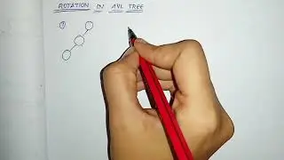 AVL Tree Rotation | Single rotation with Example | Left and Right rotation | Data Structures | Tamil