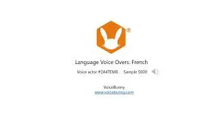 French voice over - Female voice | Young adult