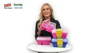 Colorful & Convenient! Meet the NEW Glad x Crayola Storage Containers  | Smart Food Storage Tips