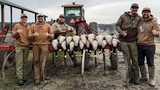 Canada Geese Piled In | Epic 5-Man Goose Hunt in Spokane, WA