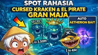 Spot Mancing Rahasia Crystal Depths &mdash; El Pirate & Cursed Kraken