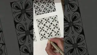 Grid pattern-3 #dailyart #art #zentangledoodle #arttutorial #zentangleartist