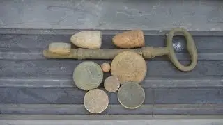 Metal Detecting V-Nickel, Skeleton Key, Three Ringer, and other awesome relics