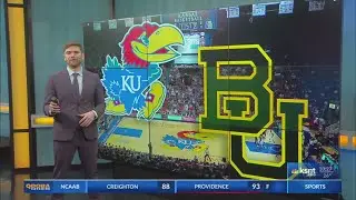 Kansas Jayhawks take down Baylor Bears inside The Phog
