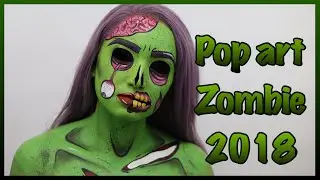Pop art zombie 2018