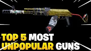 TOP 5 UNPOPULAR GUNS TO USE IN MODERN WARFARE | BEST UNDERRATED CLASS SETUPS!