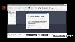 I can't Record the audio On Audacity :(