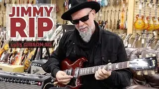 Jimmy Rip playing a 1965 Gibson SG here at Norman's Rare Guitars