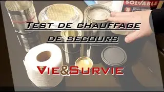 Test de brûleurs pour chauffage de secours pour logement et voiture