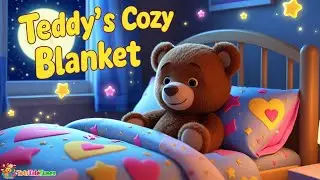 🧸 Teddy&rsquo;s Cozy Blanket | Bedtime Rhyme for Kids | Sleep Time Song | Goodnight Teddy Lullaby 🌙