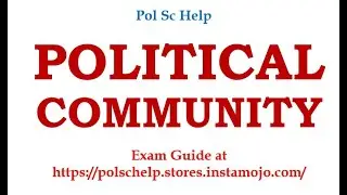 Political Community : Political Obligation