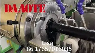 Lay falt water pipe: two layers PE coating and one layer yarn kintting