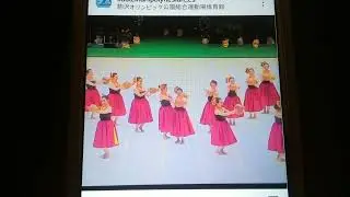 halau  hula o mehanaokala wahine group at the all japan exhibition match 2021 auana