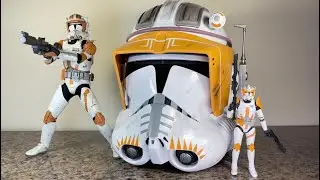 Обзор шлема командира Коди из серии Star Wars Black Series