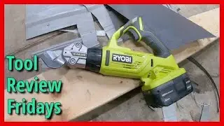 Ryobi 18V 18-Gauge Offset Shear Review