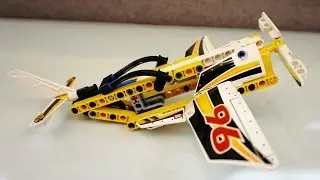 Lego Technic 42044 Stunt Plane Speed Build