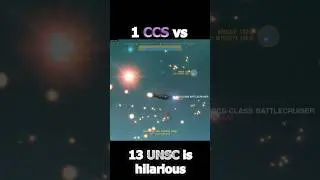 13 UNSC против 1 CCS &mdash; это уморительно 😂 Мод Halo Reach Slipspace