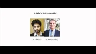 Arif Ahmed vs William Lane Craig: Is Belief In God Reasonable? (6 of 8)