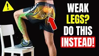 Over 60? 5 Minute Chair Exercise for Weak Legs
