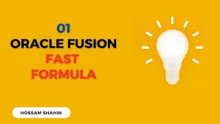 Oracle Fusion   Fast Formula 01