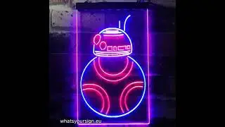 Star Wars BB8 LED Neon Sign