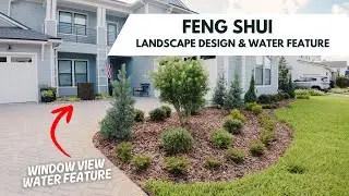 Feng Shui-Inspired Coastal Landscape Design with Water Features | Privacy & Harmony