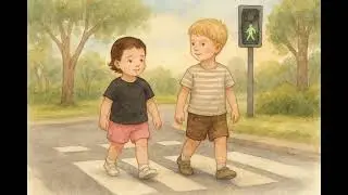 Stop, Wait, Go | Road safety song for kids