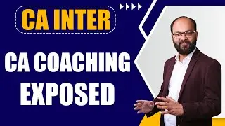 CA Coaching Exposed....😱😱😱 | How to Choose Best CA Classes in India | Best CA Coaching in India