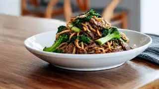 Beef and Broccoli Lo Mein