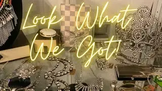 Vintage Rhinestone Estate Finds! | Drag Queen | Vintage Jewelry