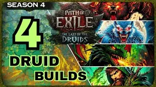 [0.4] 4 POWERFUL DRUID BUILDS FOR PATH OF EXILE 2 LAST OF THE DRUIDS - PoE 2 Builds