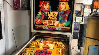Lucky Ace TVMGC Is Alive and Working! Pinball Repair #williams #pinball #pinballrestoration