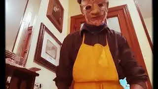 Leatherface Custom Costume (With Custom mask And my custom design)