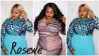ROSEWE PLUS SIZE REVIEW & TRY ON HAUL | PLUS SIZE 2019 SPRING / EASTER OUTFITS