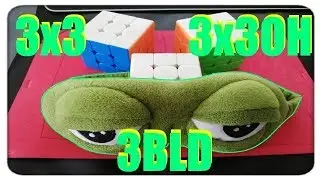 3x3-3x3OH-3x3BLD Relay [3:06.00]