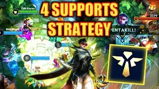 HOW TO GET PENTA KILL? Play 4 Supports Strategy in Wild Rift | Best Build | Enyav