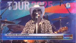 Capioví, la ciudad más Navideña del país, inició sus veladas con la actuación de Los Rancheros
