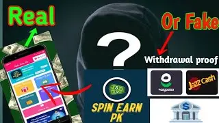 spin earn pk pakistan online earning app real or fake? !!earn pk pakistan online earning app