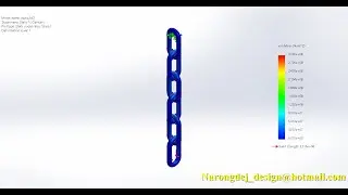 Chain-Static Simulation Solidworks