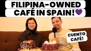 Filipina-owned cafe & pastry shop in Madrid, Spain!