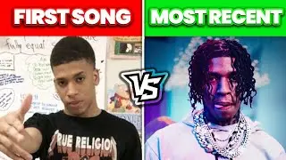 RAPPERS FIRST SONG VS MOST RECENT SONG