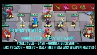S9 RD. TO MYTHIC : GUNNER FREYA x WRESTLER CLAUDE V.S. MECH ERA x SUPERHERO x SWORDSMEN