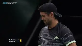 Zverev vs Verdasco Paris 2019 Highlight