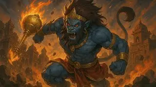 Hanuman&rsquo;s Rampage &ndash; Myth Meets Bass | Indian bass check #electronicmusic #2025 #music #dj #love