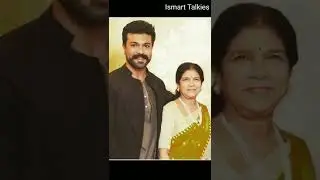 Birthday Star Ramcharan pics with his adorable mother 💞| #shorts