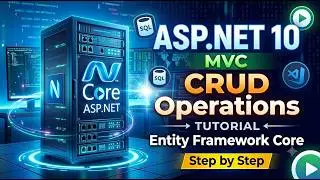 ASP.NET 10 MVC CRUD Operations Tutorial | Entity Framework Core Step by Step in Hindi