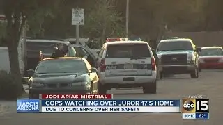 Authorities watching over Juror 17&rsquo;s home