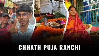 Chaath puja celebration in Ranchi 🌞❤️#ranchi #chhathpuja #vlog #pahadimandir #chaath #jharkhand 